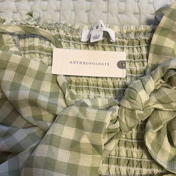 Anthropologie Mable smocked mini dress NWT - Picture 5 of 8